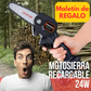 Motosierra Eléctrica Recargable 24W