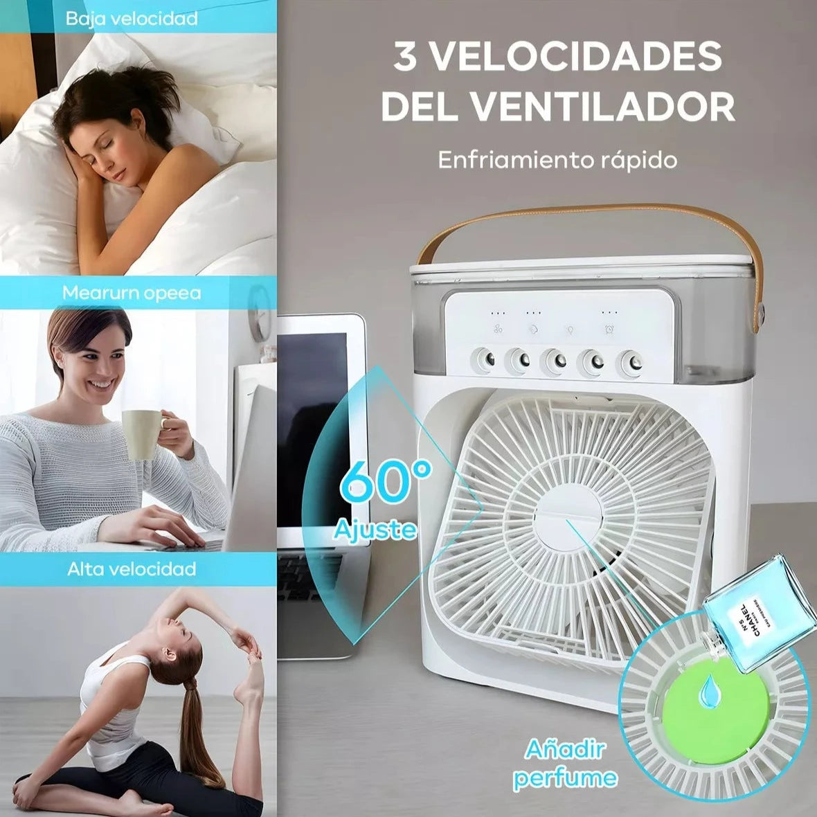 Mini Aire Acondicionado Led Fresh-Air™❄️