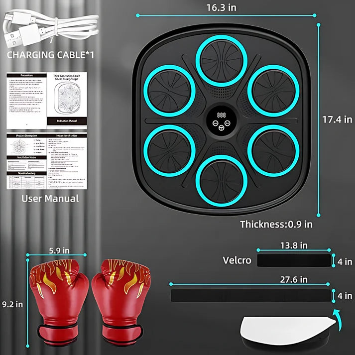 Maquina de Boxeo Inteligente (+GUANTES DE REGALO🎁).