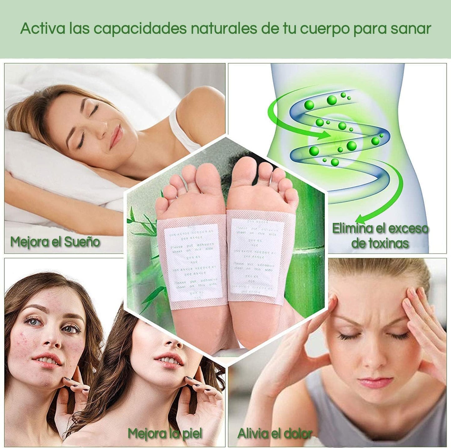 Parches Detox Adelgazantes KINOKI PLUS