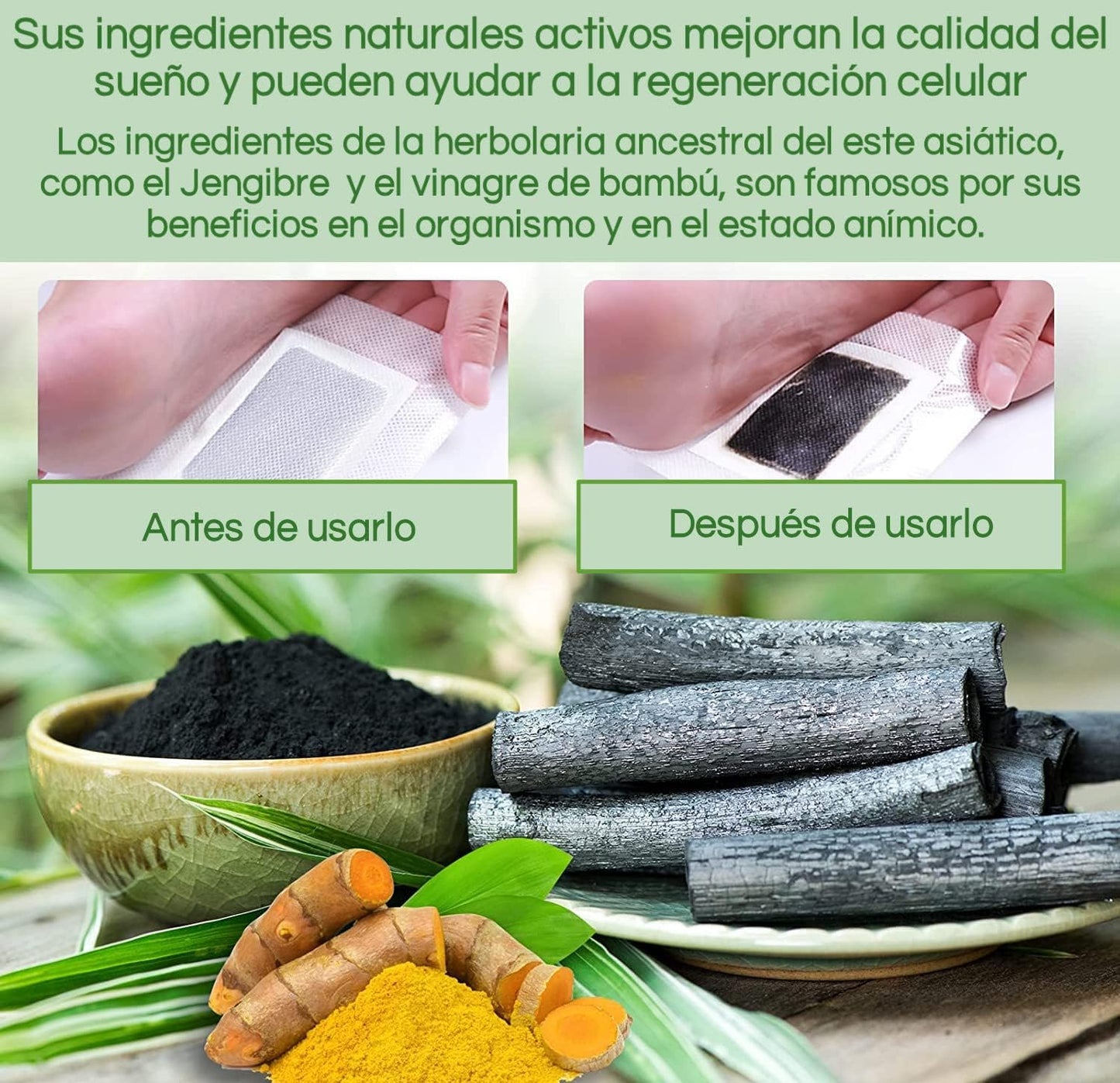 Parches Detox Adelgazantes KINOKI PLUS