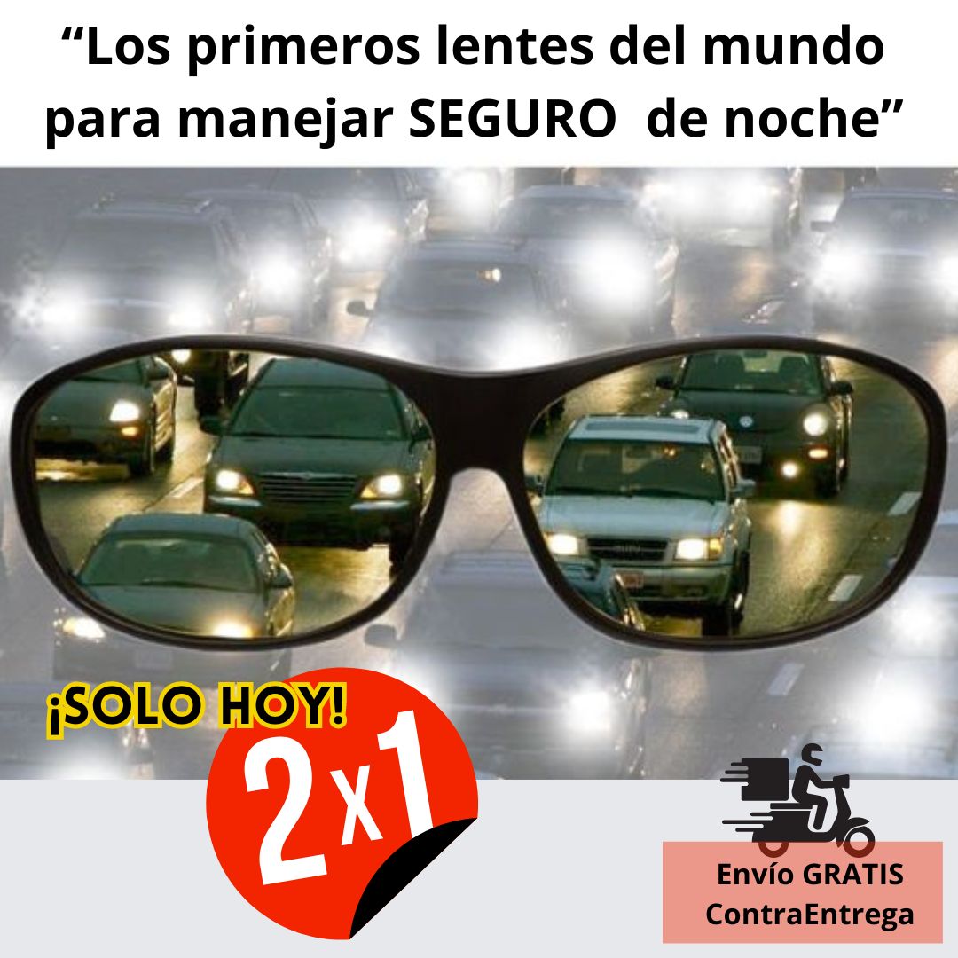 Lentes Nocturnas NIGHTVISION™ - Pack de 2 lentes