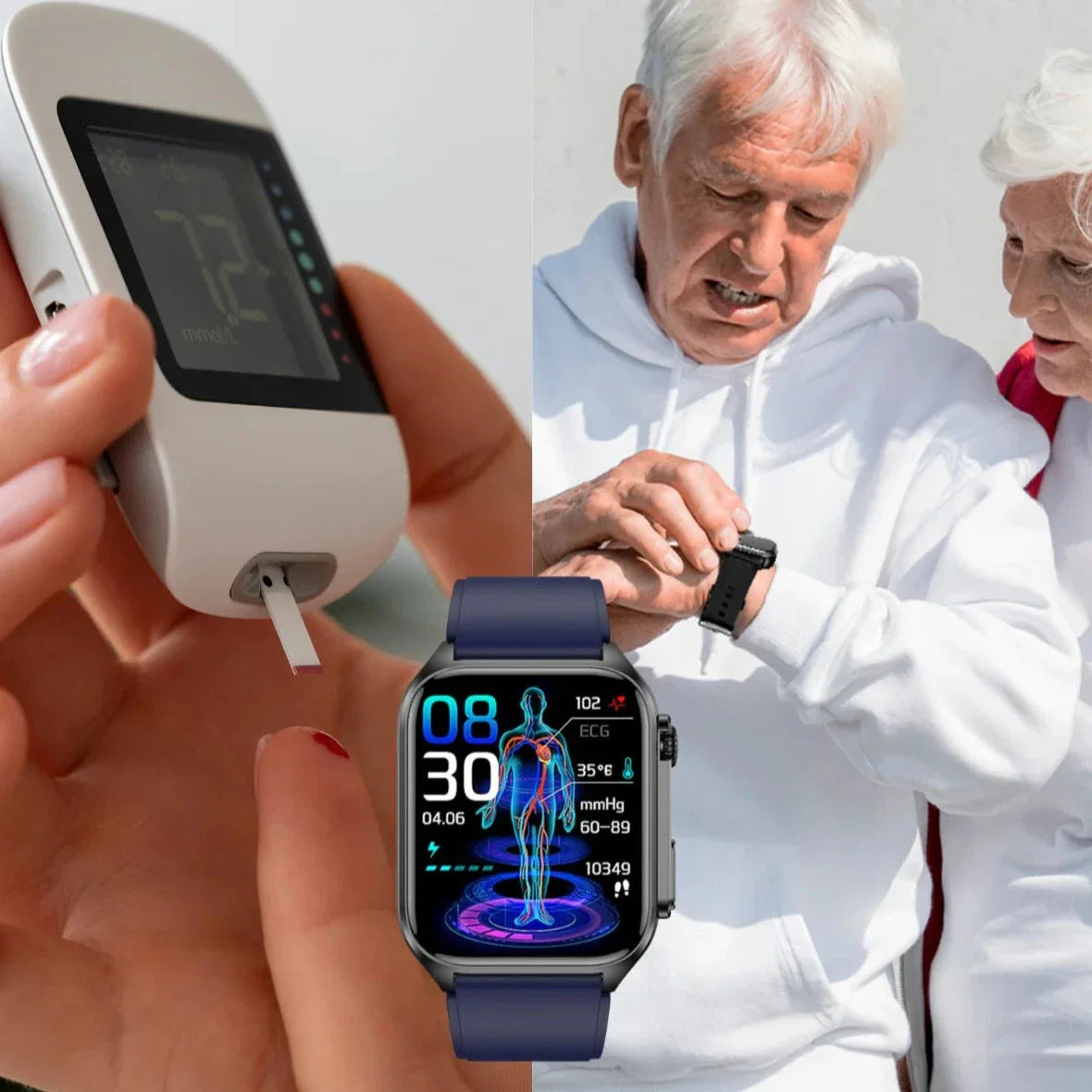 Reloj SMwatch® - Monitoreo Inteligente de la glucosa