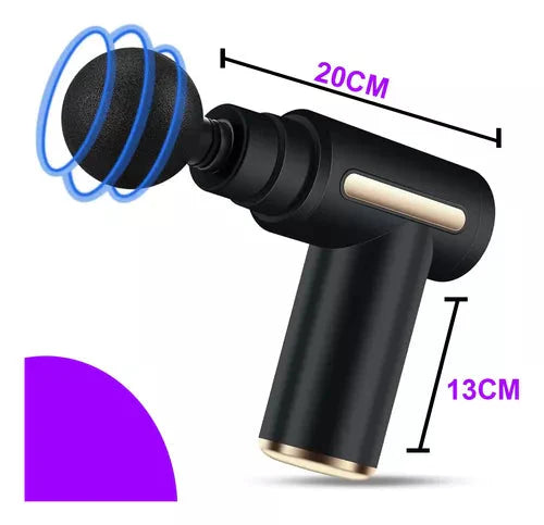Pistola Masajeadora Pro Alivio Inmediato